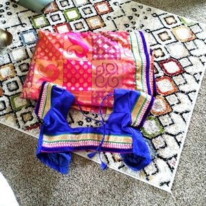 Beautiful 2 piece indian saree